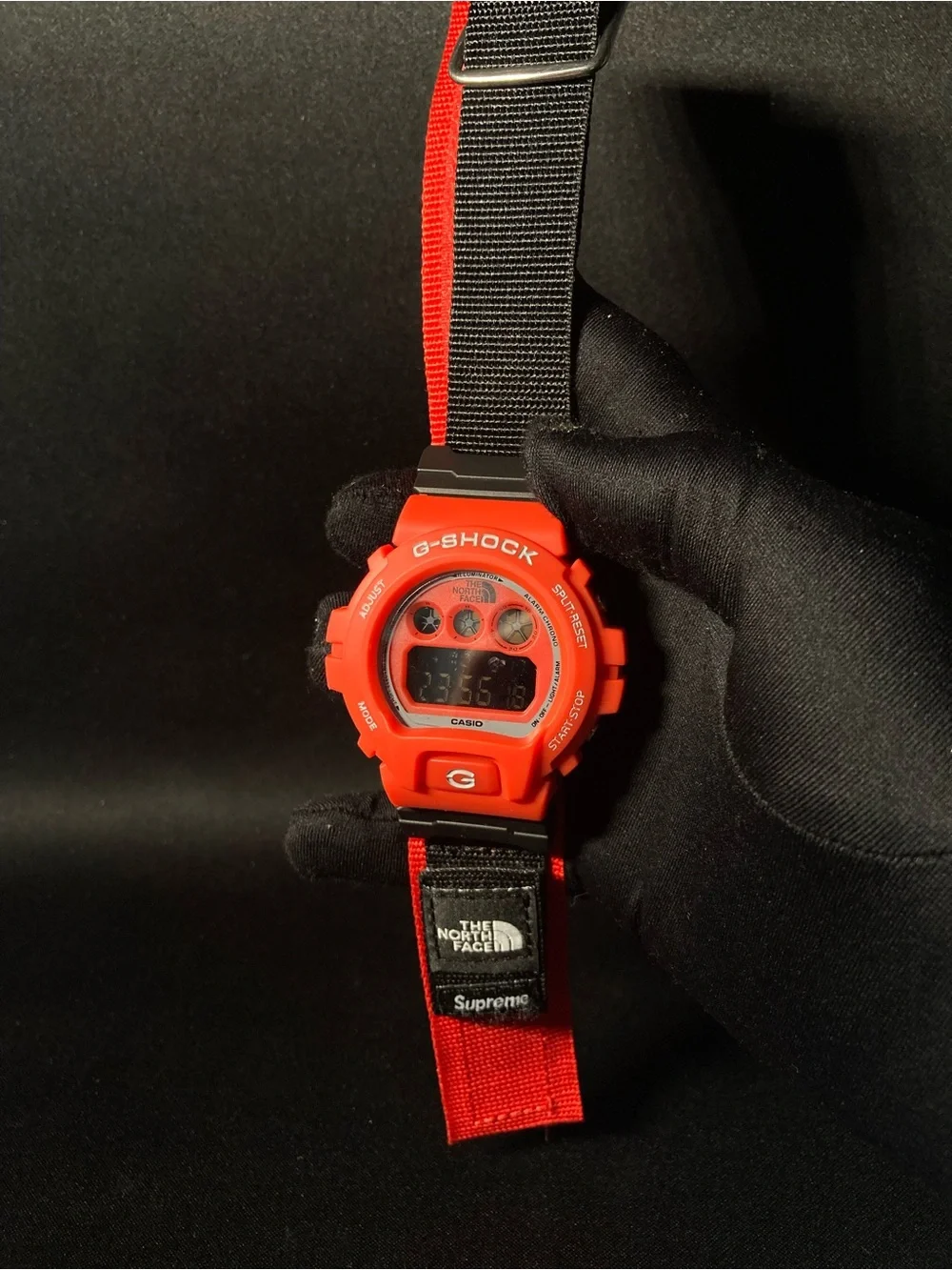 Custom Red and Black G Shock Dw6900 Model
